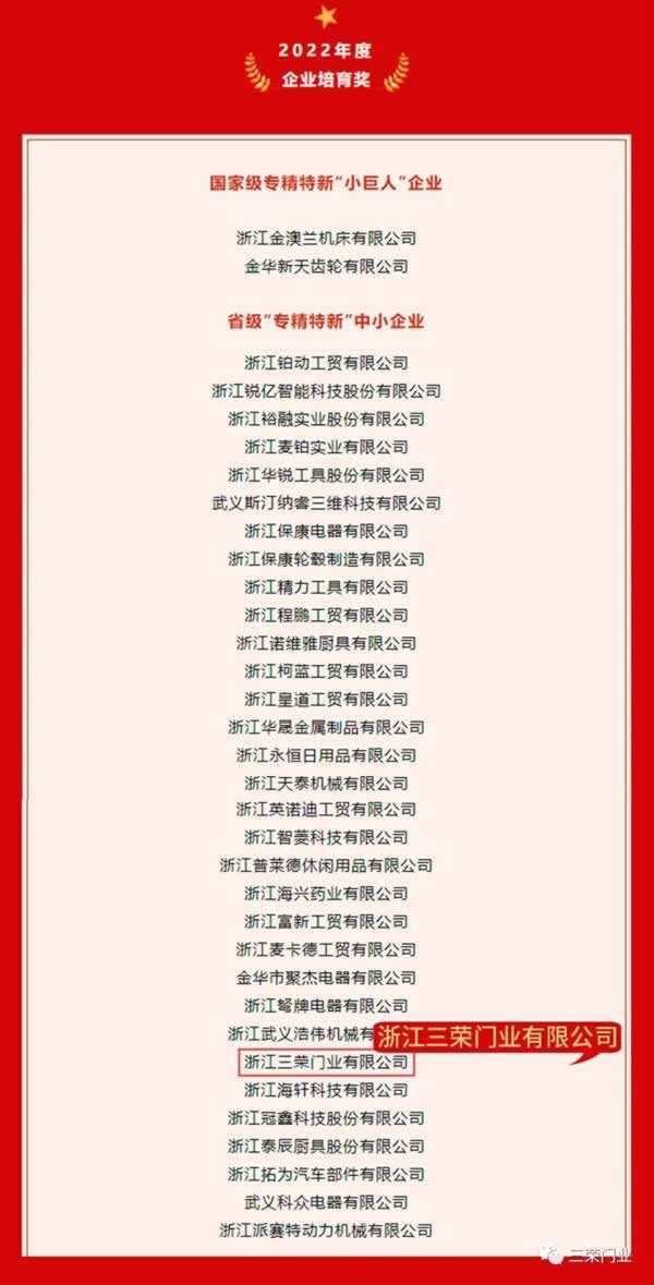 三榮門業