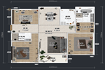 驪住全屋定制|171m2現代簡約風，每一個空間都美的自然！