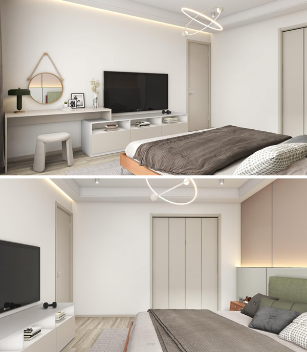 驪住全屋定制|171m2現(xiàn)代簡約風，每一個空間都美的自然！