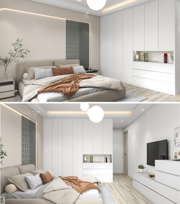 驪住全屋定制|171m2現(xiàn)代簡約風，每一個空間都美的自然！