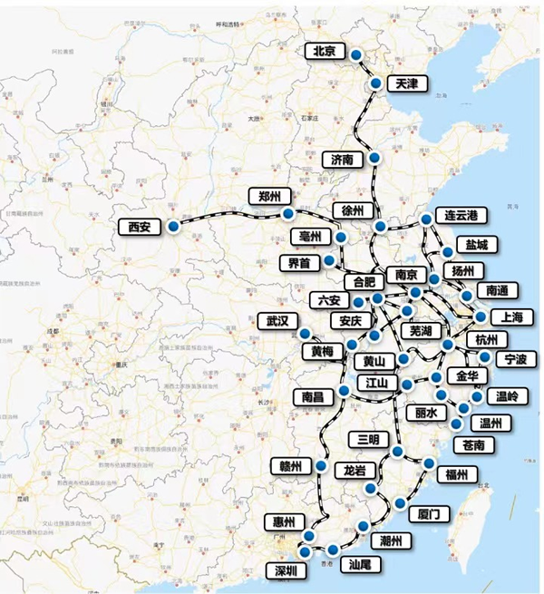 新征程 新跨越丨伊佳特木門【3月26日】正式開啟高鐵時代，橫跨中國大江南北！