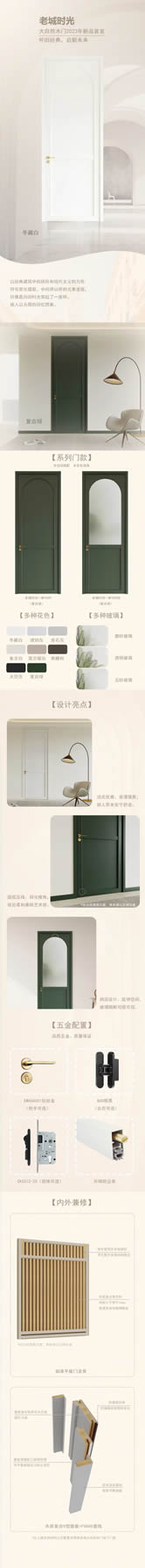 大自然木門新品『老城時光』懷舊經典，啟新未來