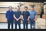 重慶市門行業協會秘書長及會員走訪木集家具