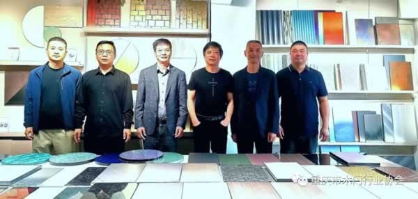 重慶市木門行業協會秘書長及會員走訪