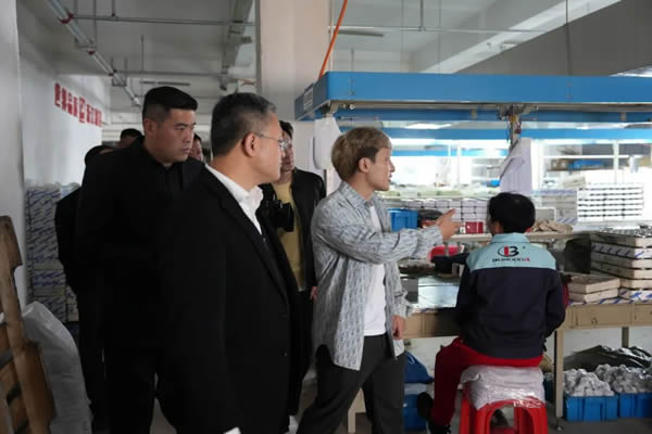 博邦門業(yè) | 熱烈歡迎溫州市甌海區(qū)領(lǐng)導蒞臨指導