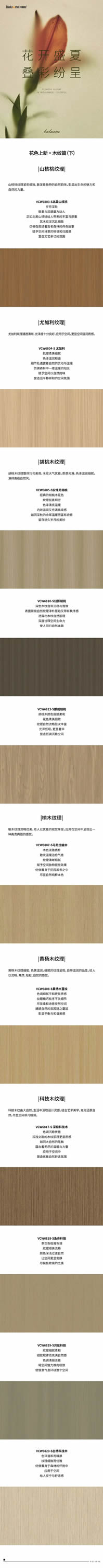 拜勒尼·花色上新|商業空間之木紋篇（下）