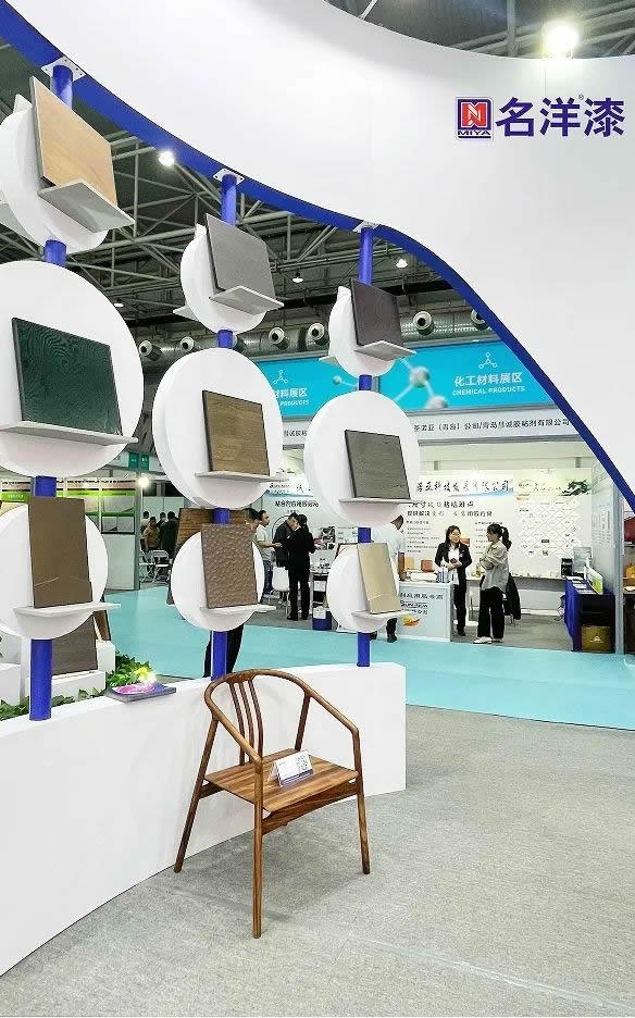 完美落幕丨名洋漆回顧2024青島國際家具展會，期待下次與您相遇！