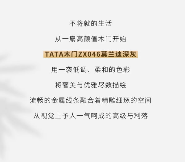TATA星推薦 ZX046 | 誰用誰夸的爆款門型就是TA