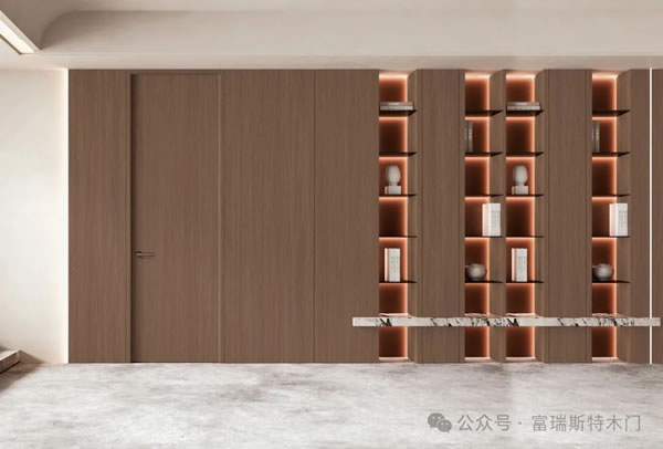 富瑞斯特木門 | 門墻一體， “淪陷”于高定美學(xué)之中