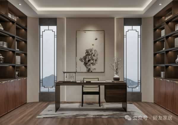 顧友木門 | 【顧友整木定制】框景、留白、漏景，東方造園術下的室內隱逸美