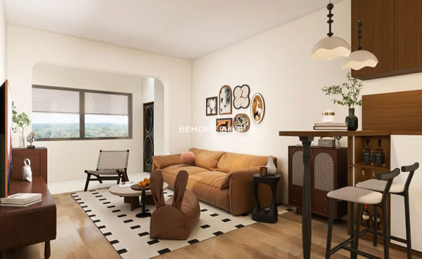 佰怡家家居 |Mid Center Modern | 中古風的極簡美學與復古懷舊