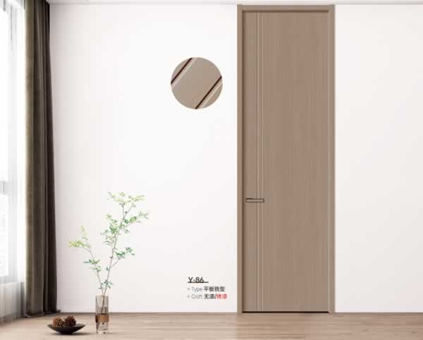 慕友無漆木門