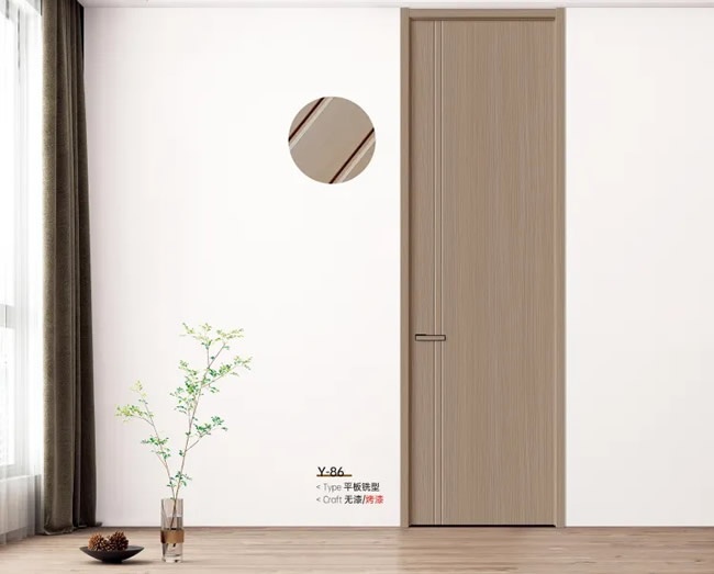 慕友無漆木門
