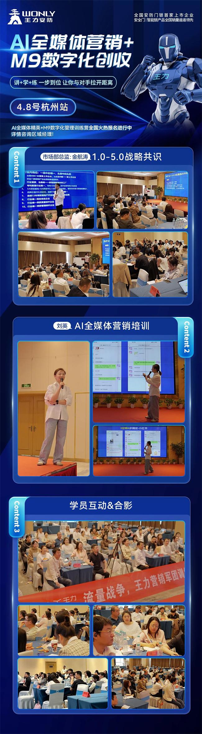 王力門業 | 流量難破？轉化低效？王力「AI全媒體營銷+M9數字化創收」助你突破經營瓶頸！