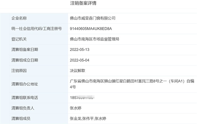 威亞森門窗