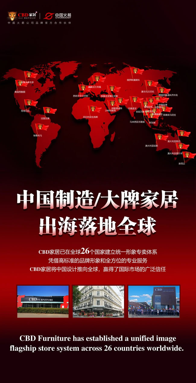 CBD家居 | 中國制造/大牌家居/出海落地全球！