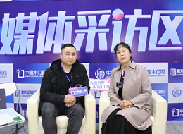 2023重慶門博會，中國木門網專訪品聯集成墻面李越
