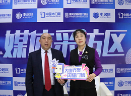 2023重慶門博會，中國木門網專訪海安木門胡學禮