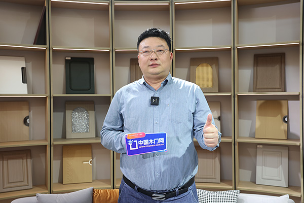 2024木門網專訪洋誠智慧木門申富強