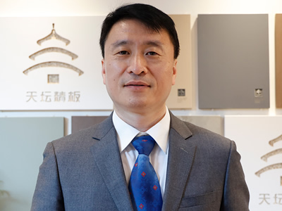2025北京木門展，中國木門網采訪天壇精板事業部總經理胡建斌