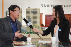 2013北京門展中國木門網專訪-河北省門業專業委員會